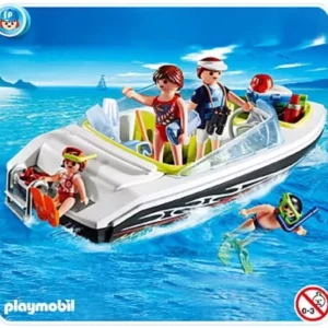 Playmobil 4862 Hors bord familial neuf