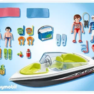 Playmobil 4862 Hors bord familial neuf