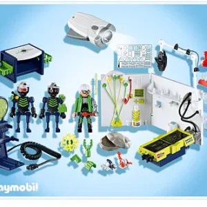 Playmobil 4880 Laboratoire du Robo-gang et lampe multifonctions neuf