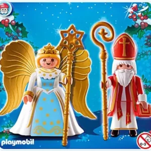 Playmobil 4887 Saint Nicolas et Ange neuf