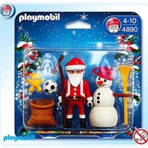 Playmobil 4890 Père Noël et bonhomme de neige neuf