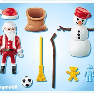 Playmobil 4890 Père Noël et bonhomme de neige neuf