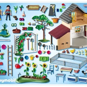 Playmobil 5120 Maison des fermiers et marché neuf