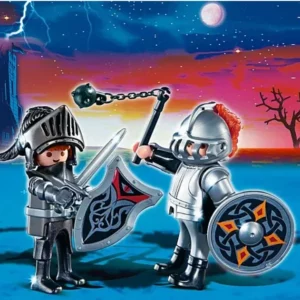 Playmobil 5886 Duo Chevaliers de fer neuf