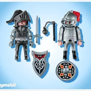 Playmobil 5886 Duo Chevaliers de fer neuf