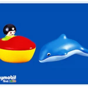 Playmobil 6408 – 1.2.3 Bateau dauphin neuf