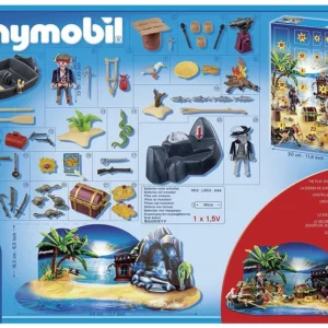 Playmobil 6625 Calendrier de l’Avent Ile des Pirates neuf