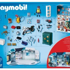 Playmobil 9007 Calendrier de l’Avent Policier et Cambrioleur neuf