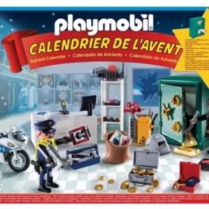 Playmobil 9007 Calendrier de l’Avent Policier et Cambrioleur neuf