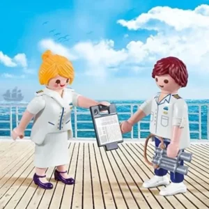 Playmobil 9216 Duo Hôte et Hôtesse de croisière neuf