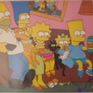 AFFICHE n° 037 – Poster Simpsons Famille Simpson neuf