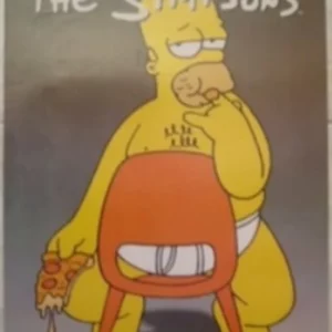 AFFICHE n° 042 – Poster Simpsons Sex lies Simpson neuf