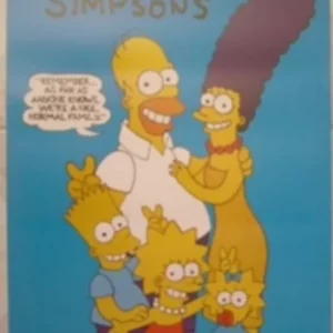 AFFICHE n° 044 – Poster Simpsons Famille Simpson neuf