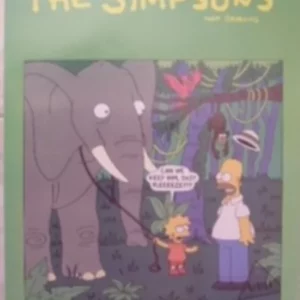 AFFICHE n° 060 – Poster Simpsons Éléphant Simpson neuf