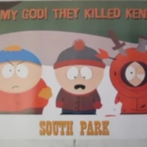 AFFICHE n° 104 – Poster South Park killed kenny neuf