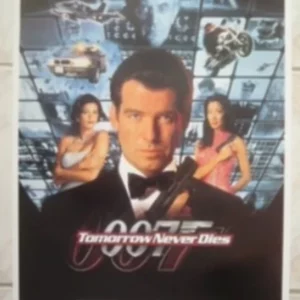 AFFICHE n° 143 – Poster Tomorrow Never Dies Poster Film James bond 007 neuf