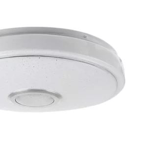 8475 – Plafonnier LED intelligent Haut-parleur de musique Bluetooth RVB  33 cm neuf
