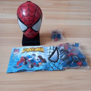 Tête Spider Man Mega Blocks 1986 Neuf