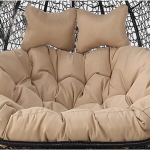 8547 – Coussin beige de balançoire 2 places extérieur neuf