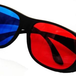 8807 – Lunette 3D Verres Rouge Et Bleu neuve