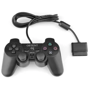 8795 – OSTENT-Manette de jeu analogique filaire pour Sony Playstation  neuve