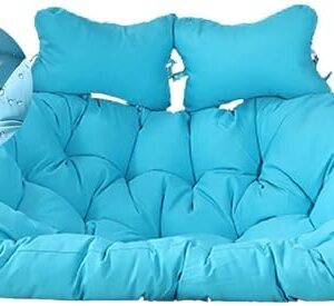 8830 – Coussin bleu de balançoire 2 places extérieur neuf