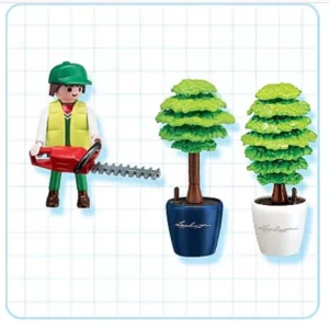 Playmobil 4485 Jardinier avec taille haie neuf