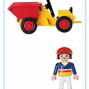 Playmobil 4600 Fillette tracteur neuf