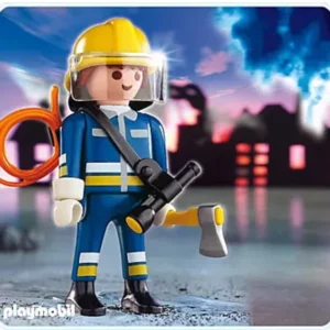 Playmobil 4675 Pompier avec hache neuf