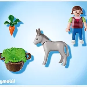 Playmobil 4740 Enfant et ânon neuf