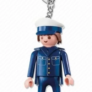 Playmobil 6615 Porte clés Policier neuf