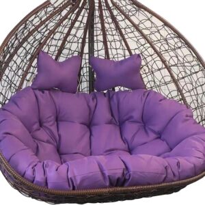 8832 – Coussin violet de balançoire 2 places extérieur neuf