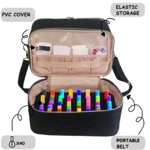 8834 – Sac de rangement pour vernis à ongles neuf