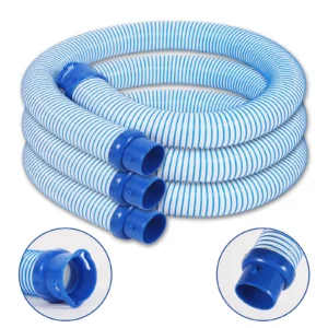 8813– Lot de 3 tuyaux de rechange pour nettoyeur de piscine neufs