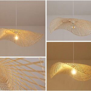 8976 – Suspension Chapeau De Paille 45 cm neuve