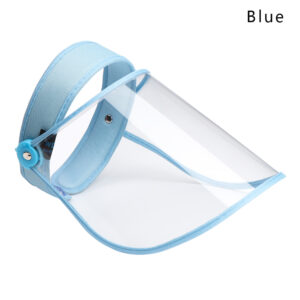 8982 -Masque de protection Transparent unisexe, bleue neuf