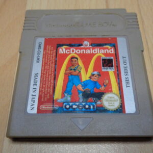 JEUX VIDEO  0020  Jeu Nintendo Game Boy Mc Donaldland