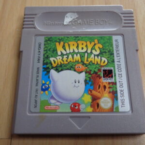 JEUX VIDEO  0070 –  Jeu Nintendo Game Boy – Kirby’s dream land