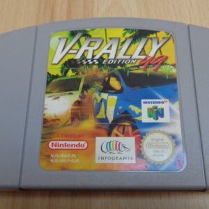 JEUX VIDEO  0169 –  Jeu Nintendo 64 – V-RALLY 99