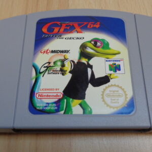 JEUX VIDEO  0190 –  Jeu Nintendo 64 – GEX 64