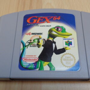 JEUX VIDEO  0190 –  Jeu Nintendo 64 – GEX 64