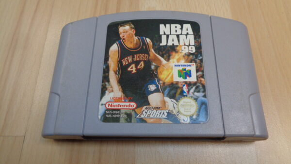 JEUX VIDEO  0195 –  Jeu Nintendo 64 – NBA JAM 99 – Image 2