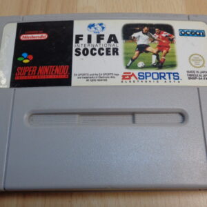 JEUX VIDEO  0226 –  jeu super nintendo  FIFA SOCCER