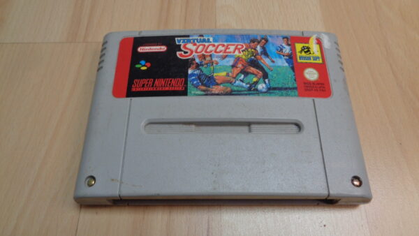 JEUX VIDEO  0233 –  jeu super nintendo  VIRTUAL SOCCER – Image 5