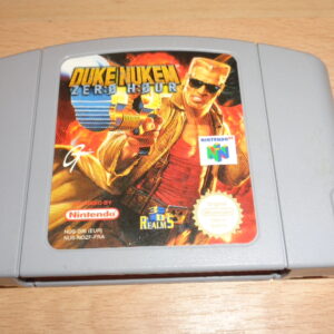 JEUX VIDEO  0273 –  Jeu Nintendo 64 – DUKE NUKEM ZERO HOUR