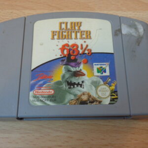 JEUX VIDEO  0285 –  Jeu Nintendo 64 – CLAY FIGHTER