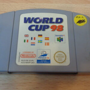 JEUX VIDEO  0298 –  Jeu Nintendo 64 – WORLD CUP 98