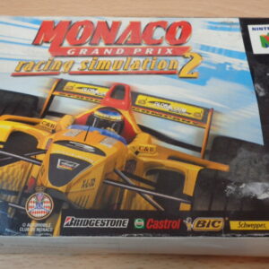 JEUX VIDEO  0299 –  Jeu Nintendo 64 – MONACO GRAND PRIX 2