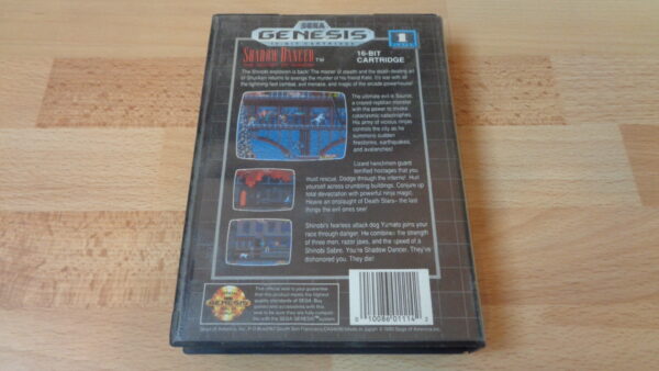 JEUX VIDEO  0368  sega GENESIS SHADOW DANGER – Image 8