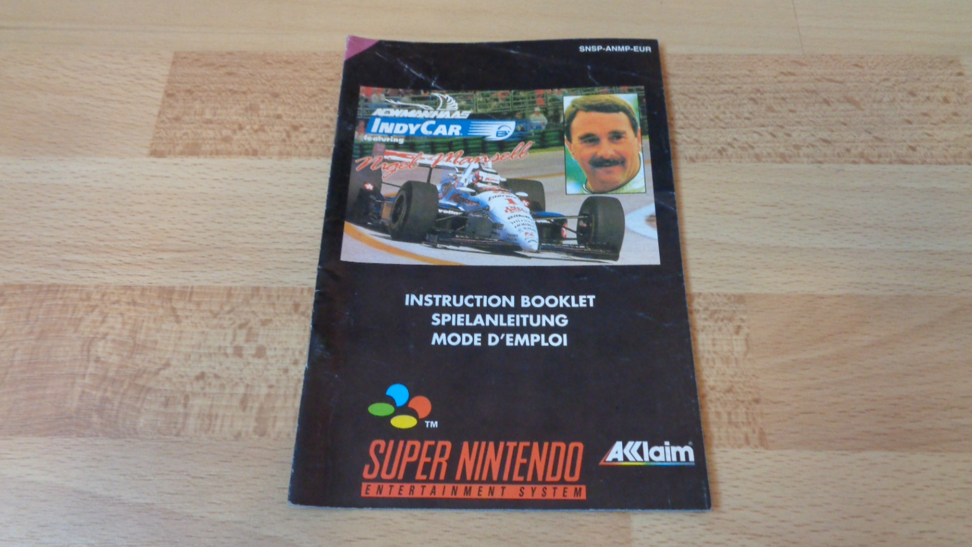 JEUX VIDEO 0388 Notice Super Nintendo INDY CAR NIGEL MANSELL – Image 5